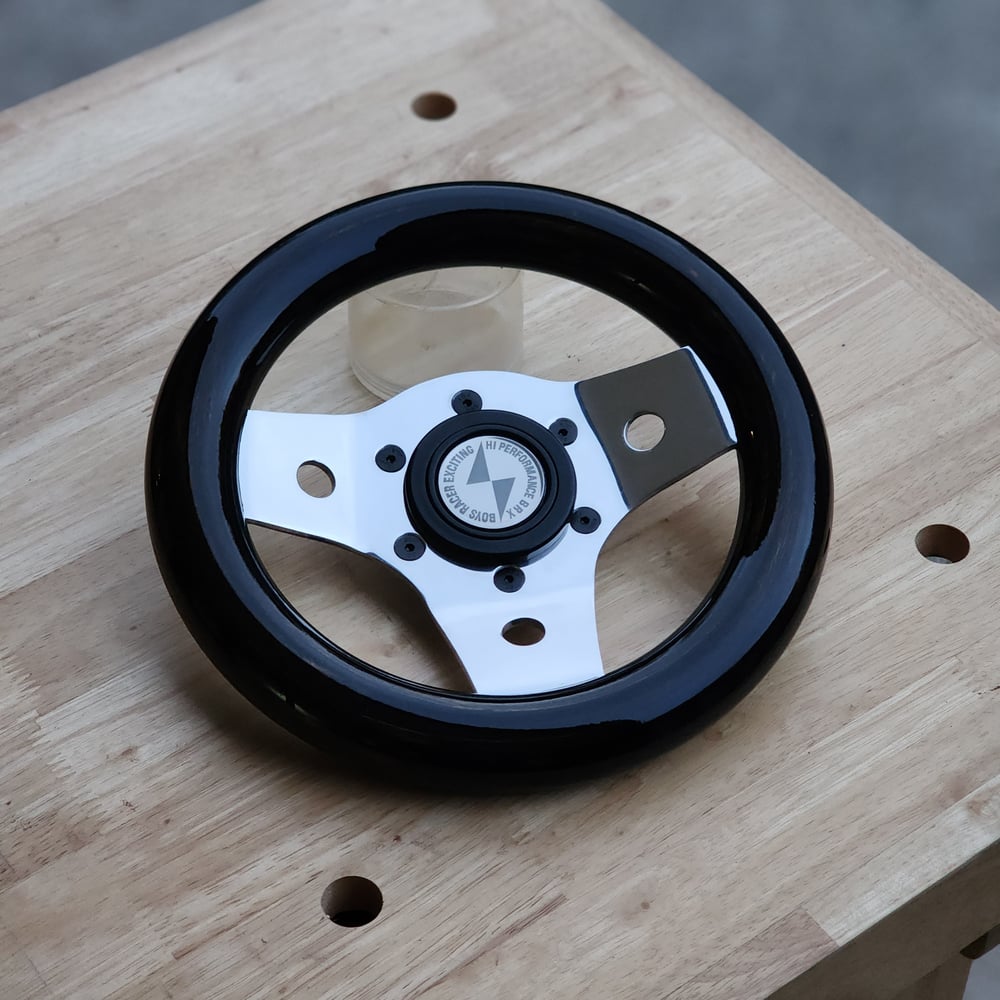 Made To Order Polished 236mm with Black Japan Wood