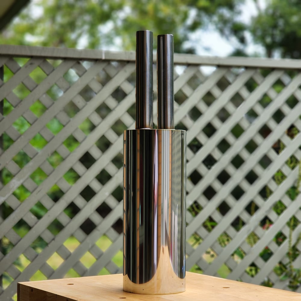 Twin In/Out 43mm Stainless Muffler