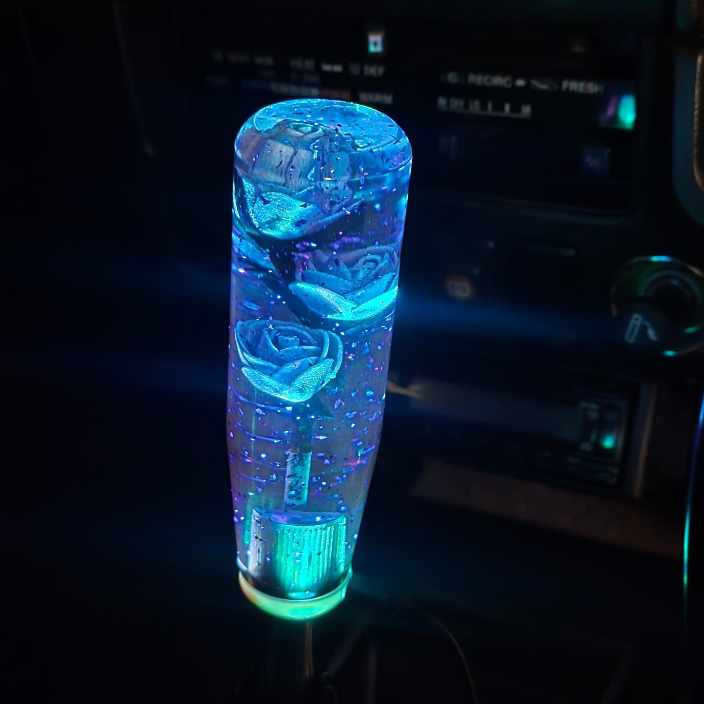Underwater flower shifter colour changing light