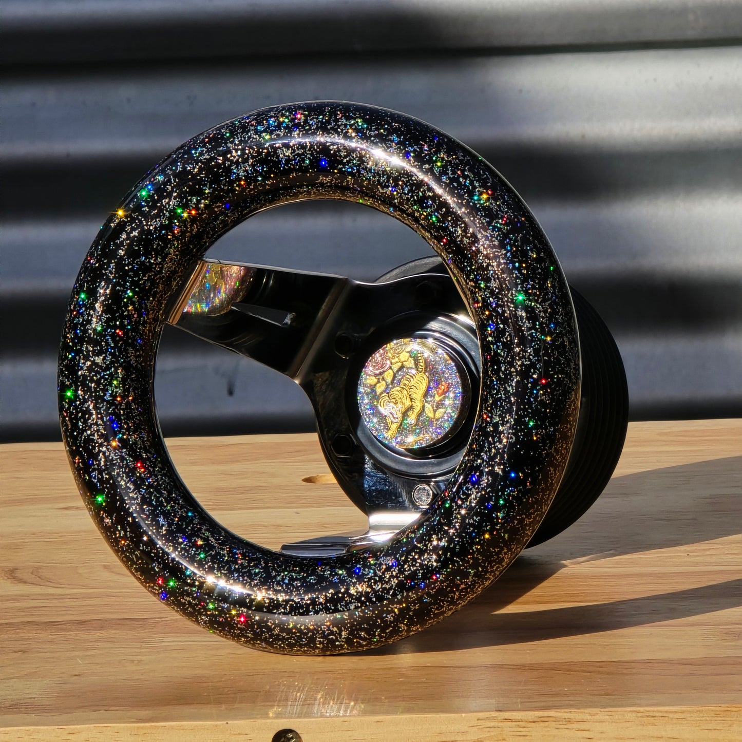 Made to order Rainbow Flake Black Japan Fuck Handle 184mm
