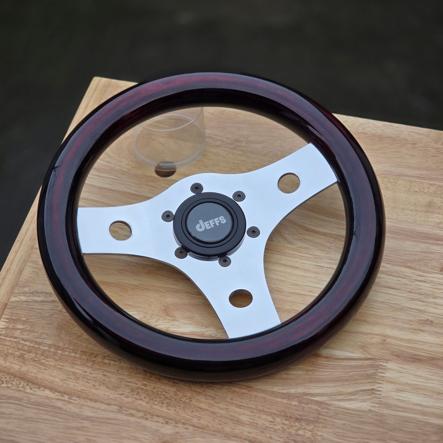 Polished Original 280mm with Gloss Mahogany Wood