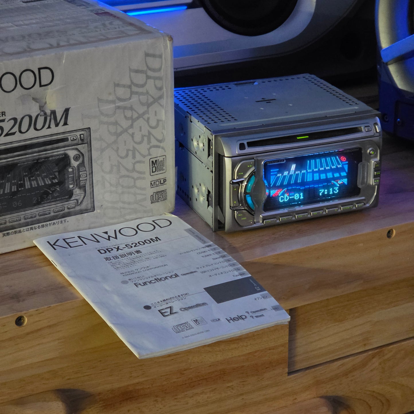 KENWOOD DPX-5200M MD/CD + Bluetooth