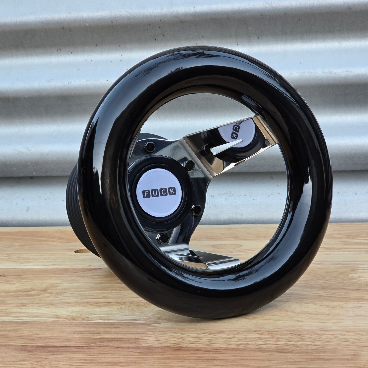 Made to order Fuck Handle 184mm Deep Stainless Wheel