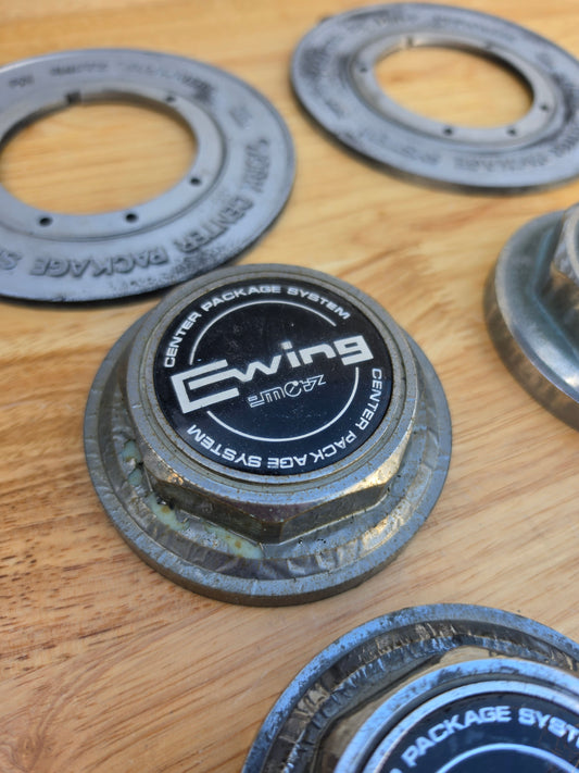 Work Ewing II Center caps and plates