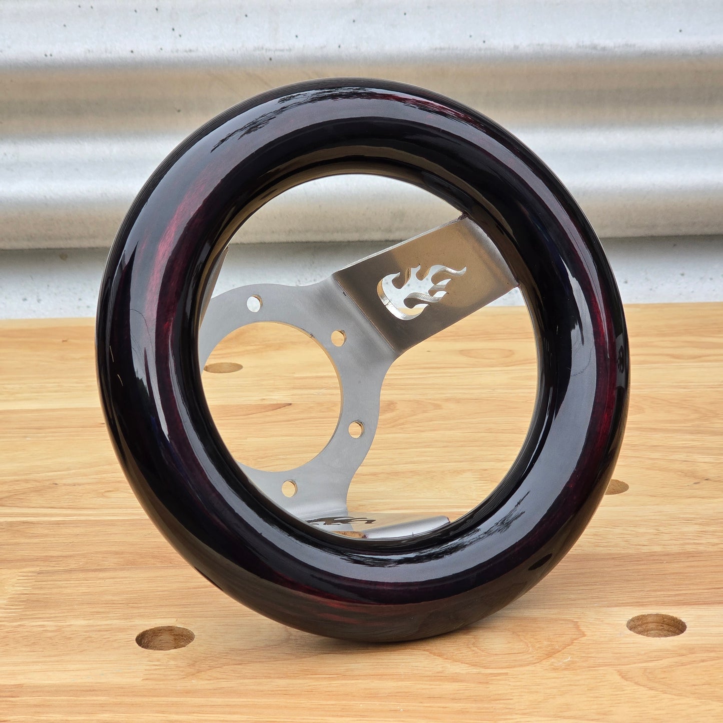 Made to order Mahogany Brushed Burner 184mm