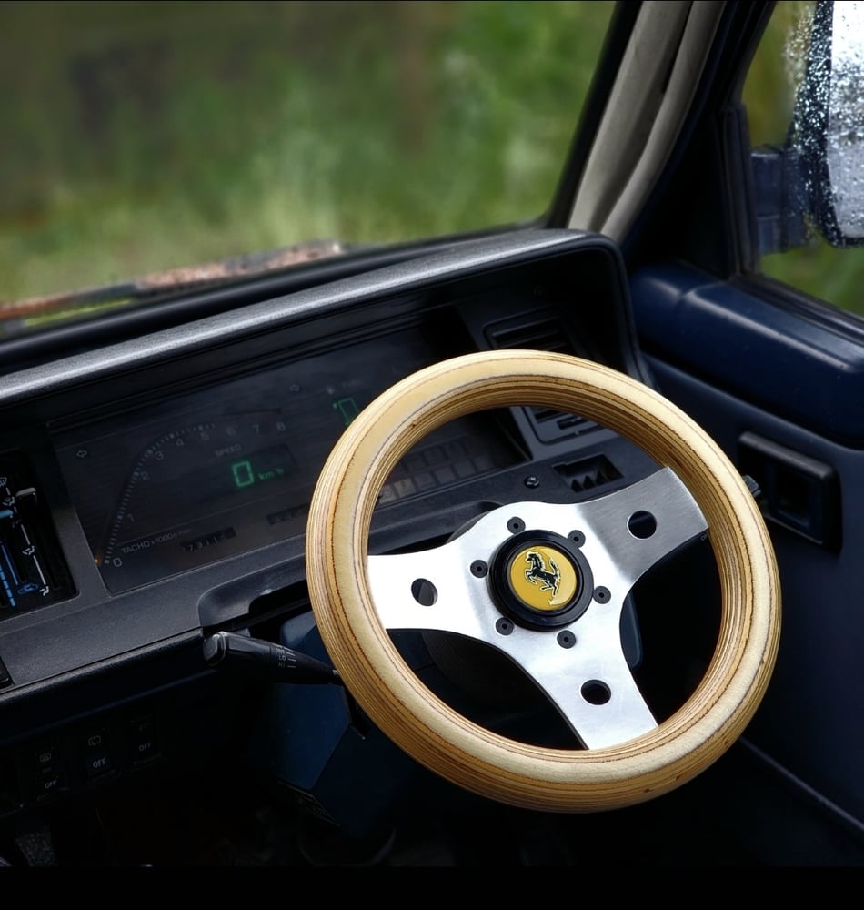 Made To Order Brushed Original 280mm with a Satin Clear Wood Finish