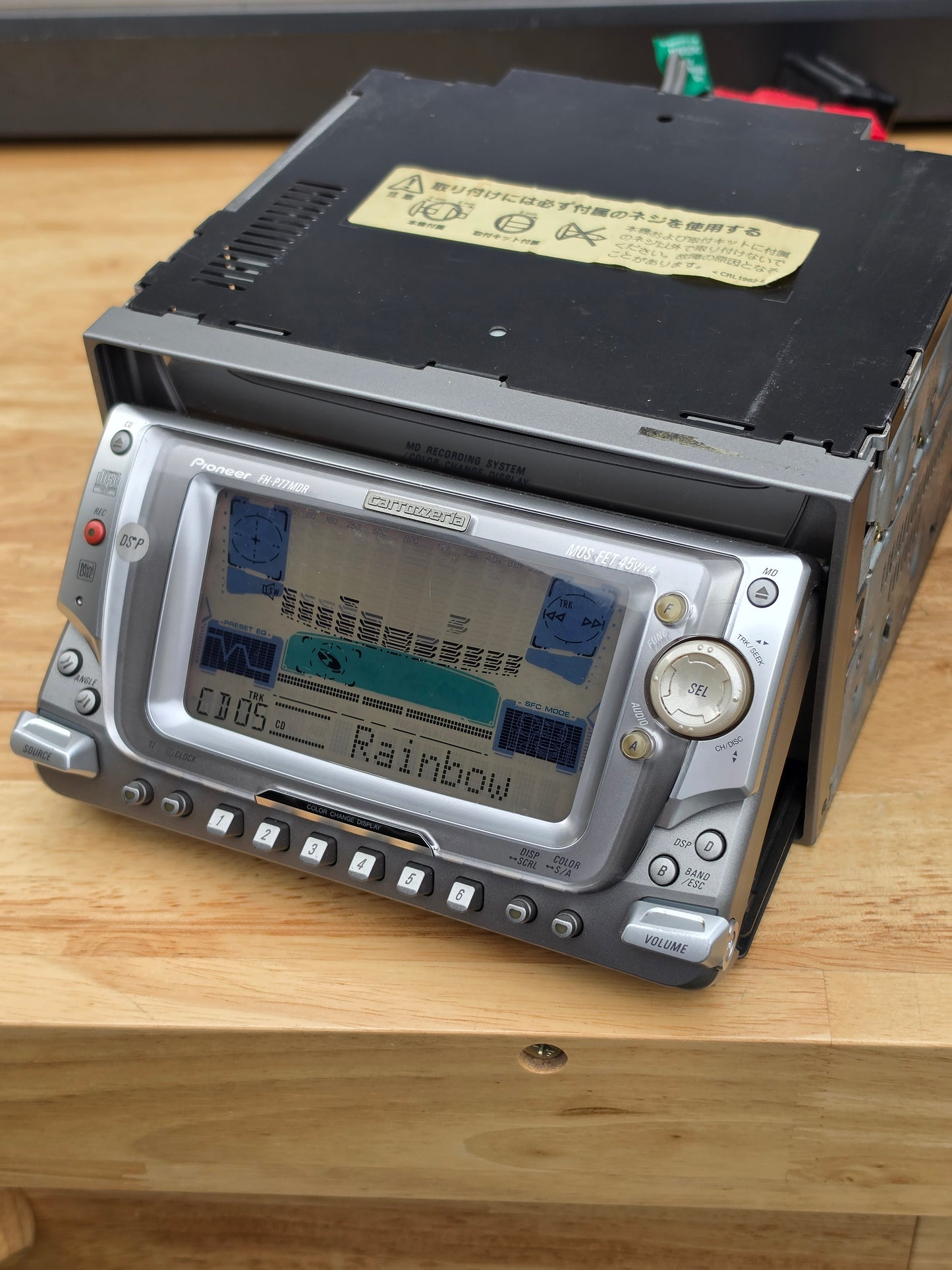 Carrozzeria FH-P77MDR CD MD + Bluetooth