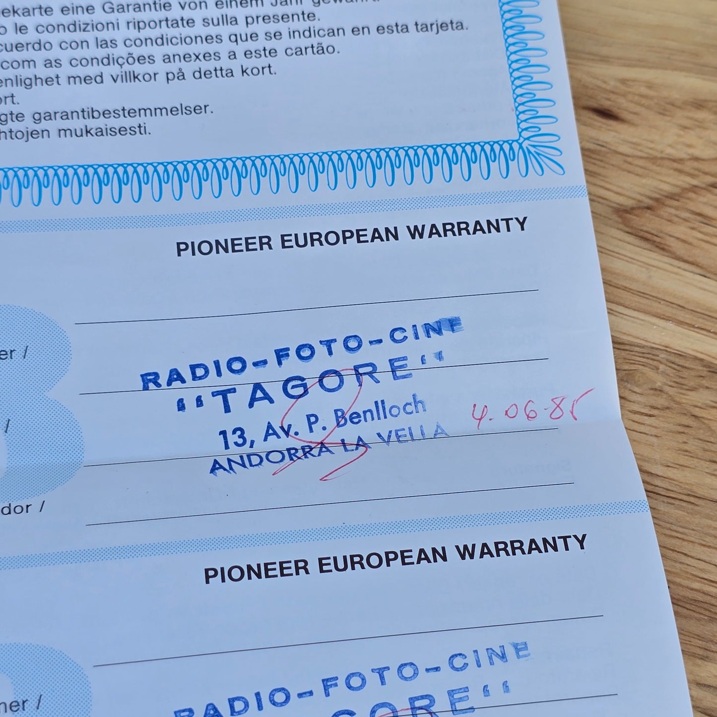 Pioneer KE8300 NOS cassette deck