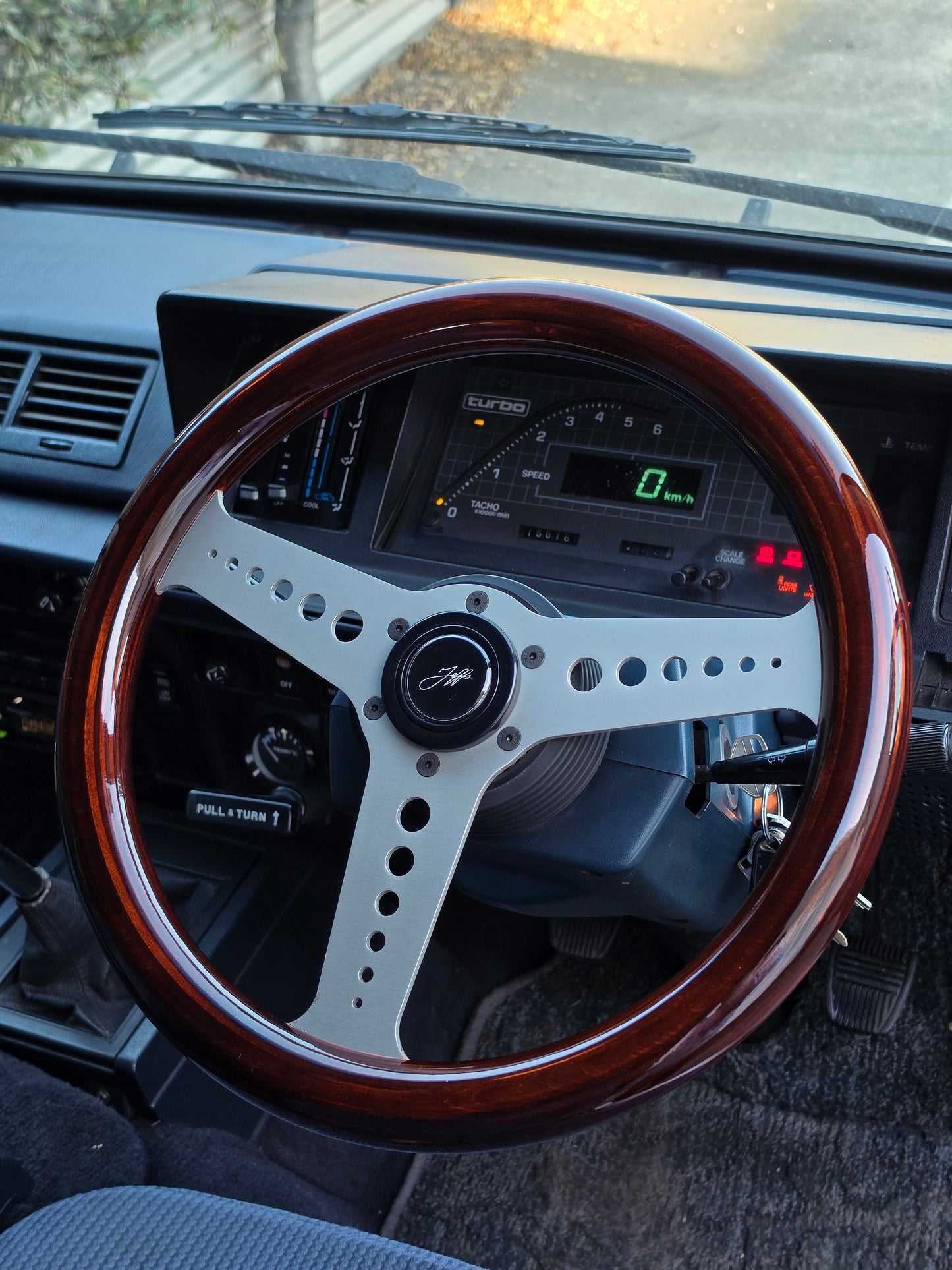 Silver/ Jarrah 363MM Flat Triple Six