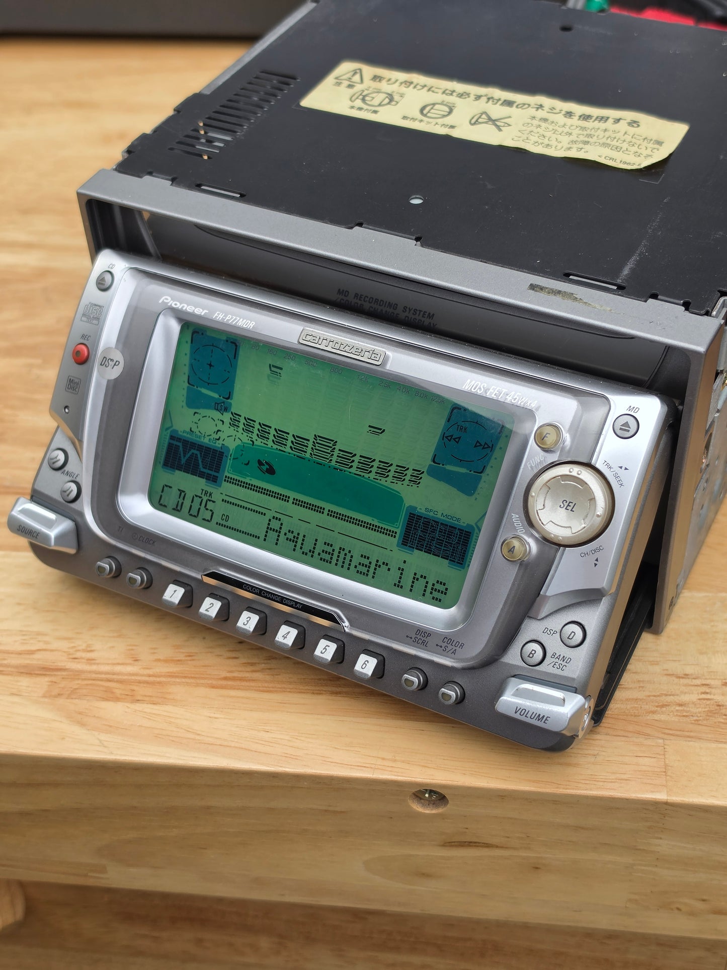 Carrozzeria FH-P77MDR CD MD + Bluetooth