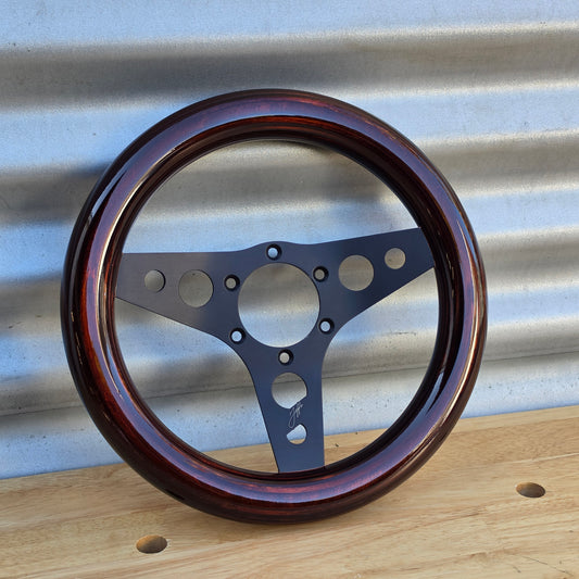 Black Arrigoni 280mm with Jarrah wood tone