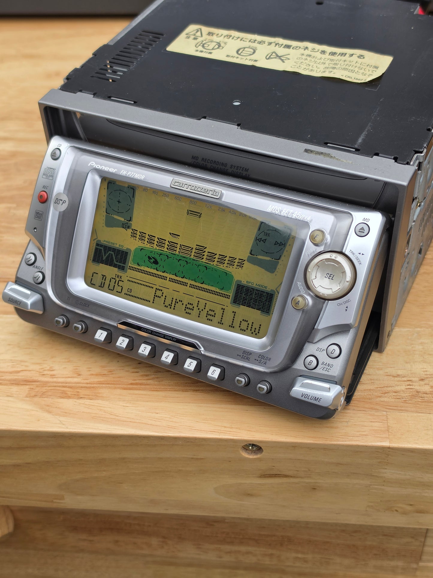 Carrozzeria FH-P77MDR CD MD + Bluetooth