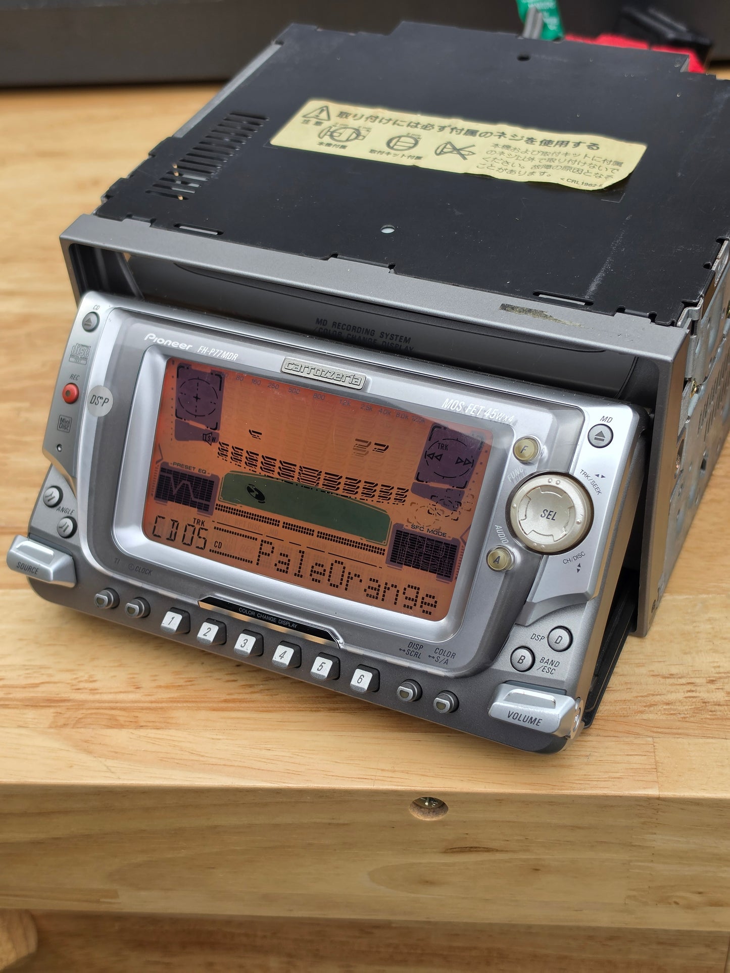 Carrozzeria FH-P77MDR CD MD + Bluetooth