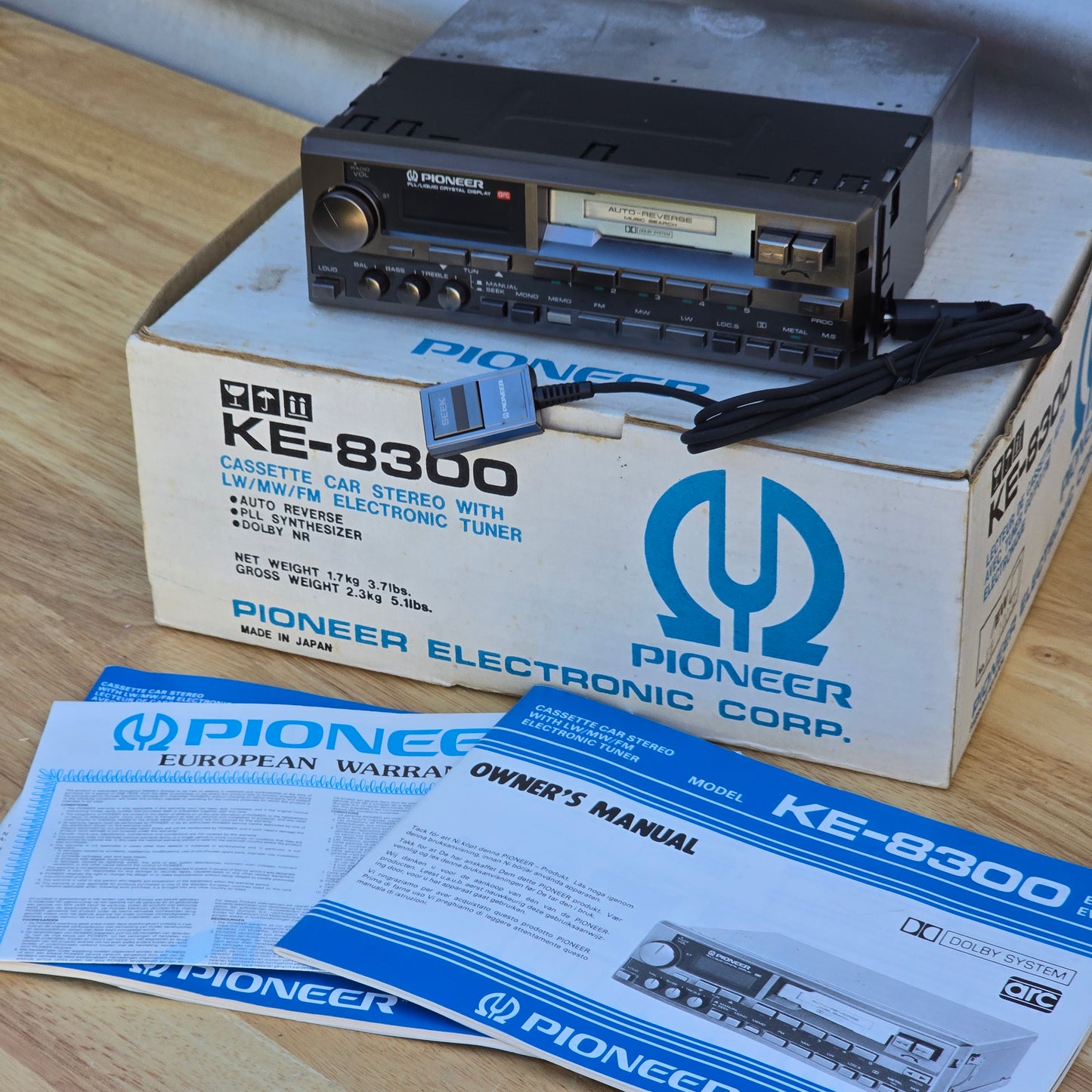 Pioneer KE8300 NOS cassette deck