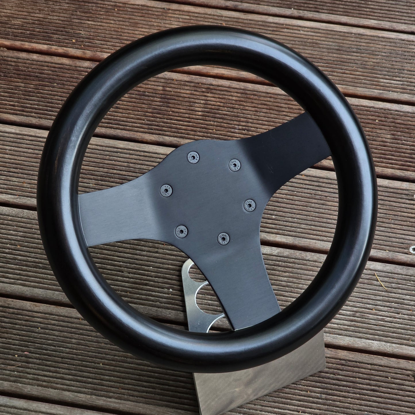 Made To Order Black Iron Mask 280mm Black Japan Satin Wood