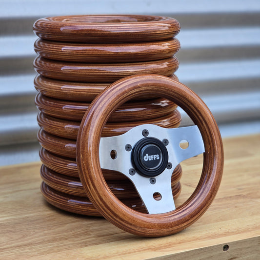 Made to order brushed 236mm with Gloss Mid Wood