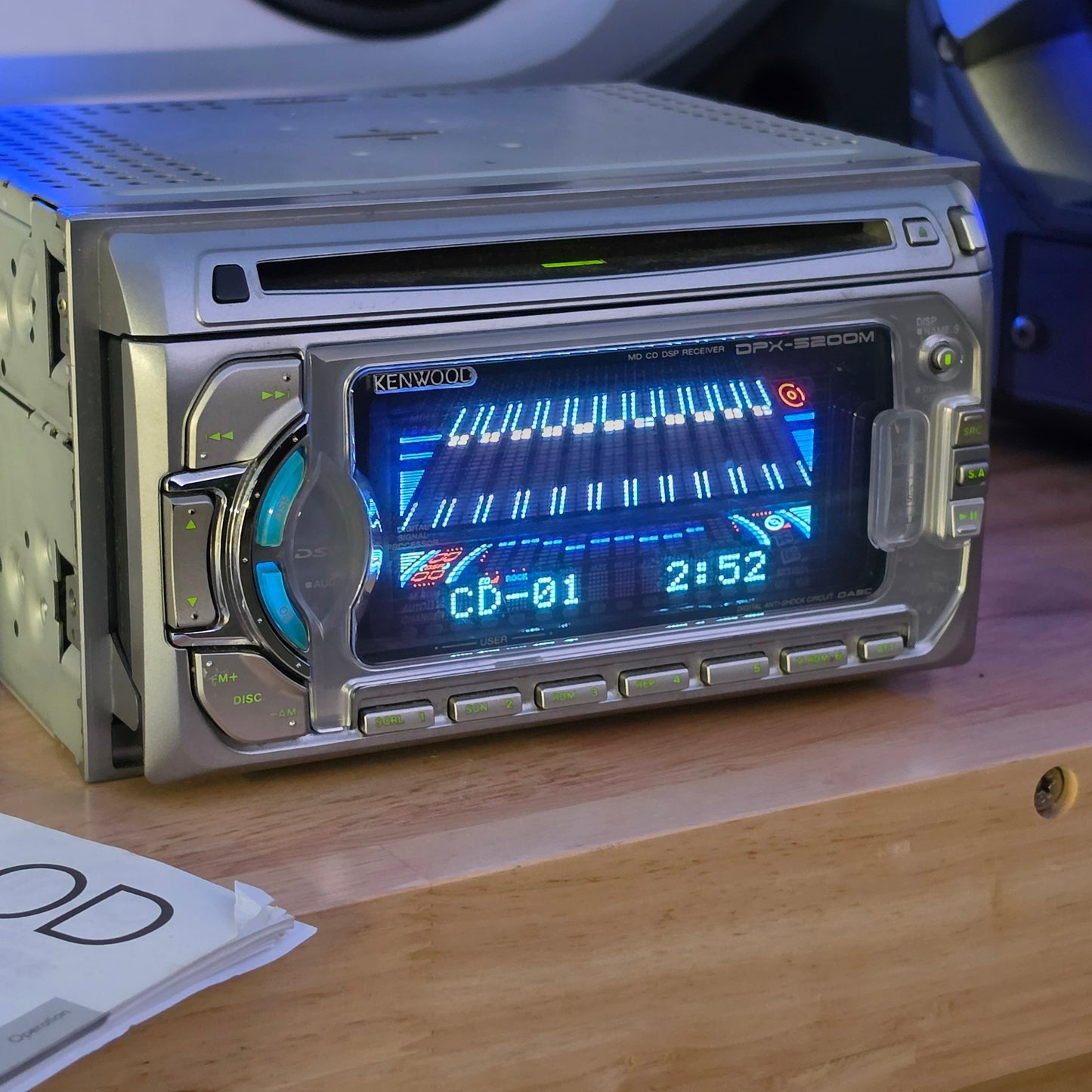 KENWOOD DPX-5200M MD/CD + Bluetooth