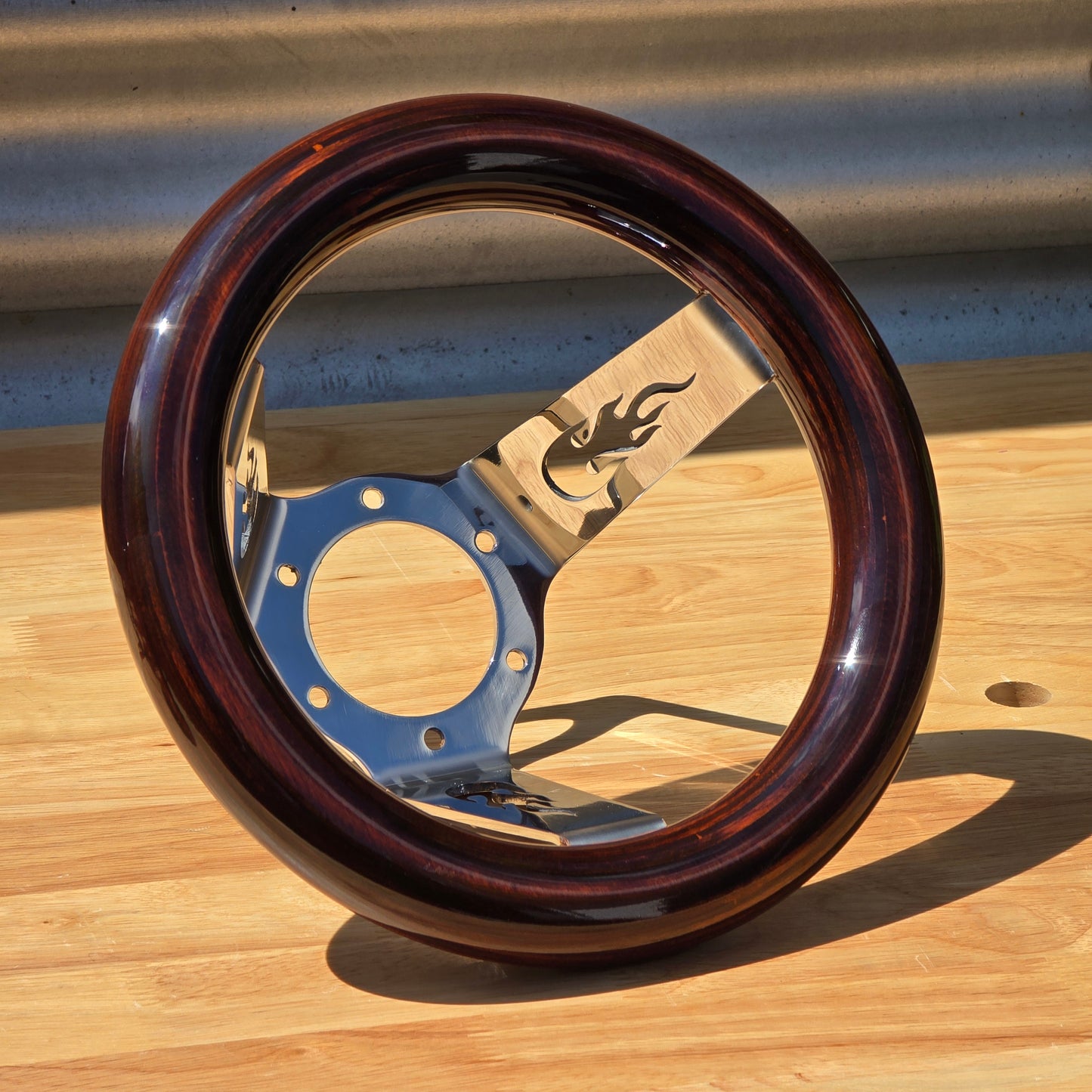 Made to order Deep Jarrah Burner 236mm