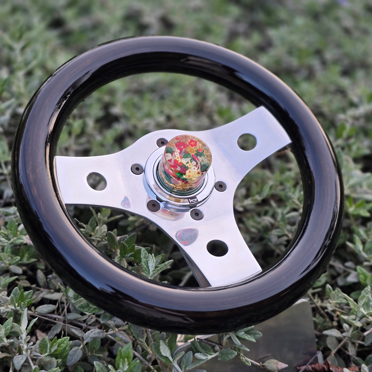 Made To Order Polished 265mm Original Black Japan Wood