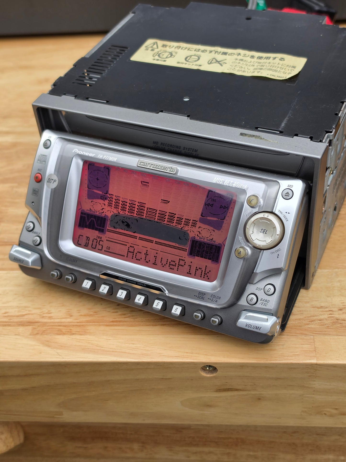 Carrozzeria FH-P77MDR CD MD + Bluetooth