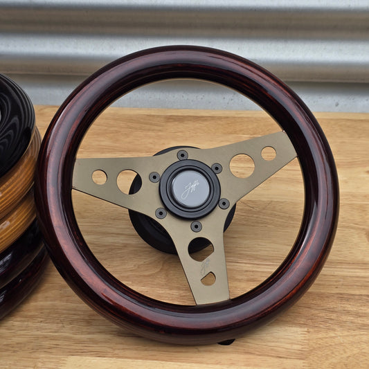 Made to order Jarrah/Bronze Arrigoni 280mm horn combo  𝙁𝙧𝙚𝙚 𝙨𝙝𝙞𝙥𝙥𝙞𝙣𝙜 𝙪𝙨𝙞𝙣𝙜 𝙘𝙤𝙙𝙚 𝙀𝙊𝙁𝙔!
