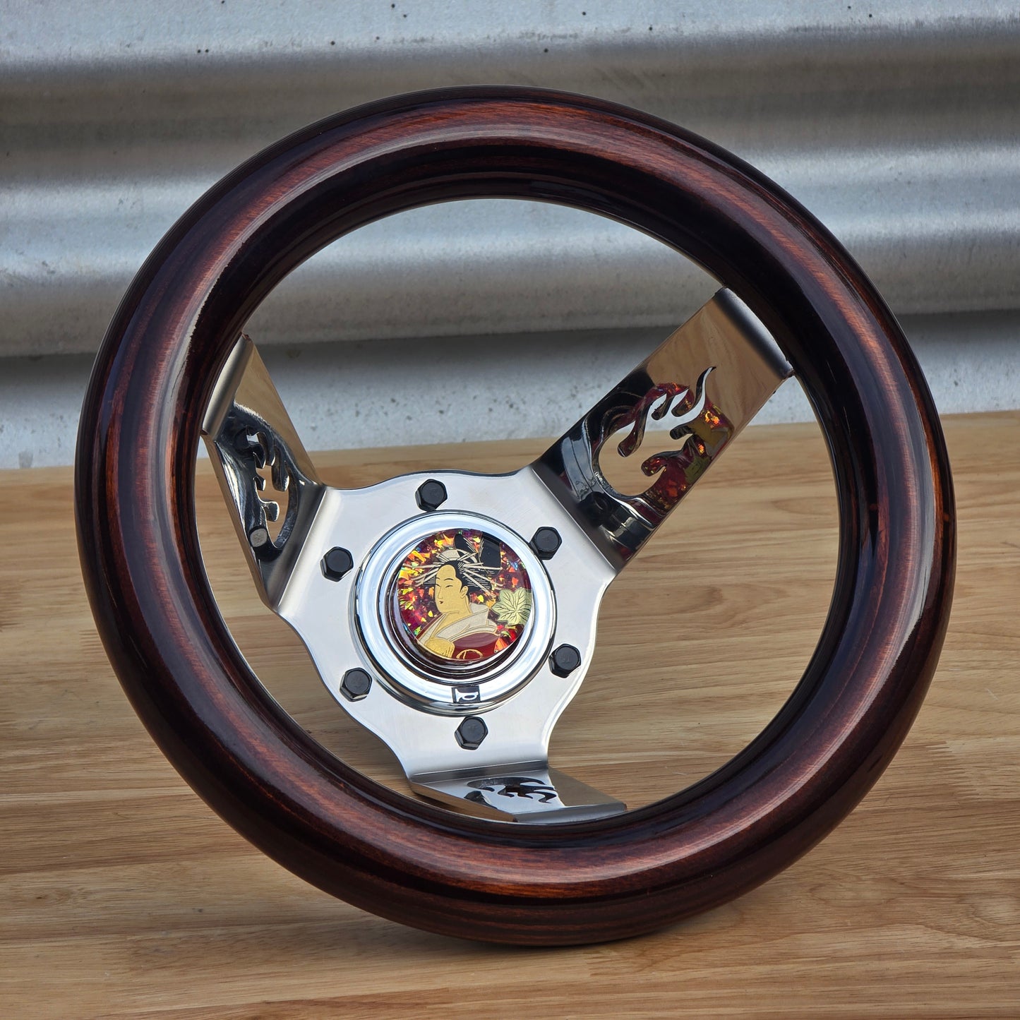 Made to order Deep Jarrah Burner 236mm