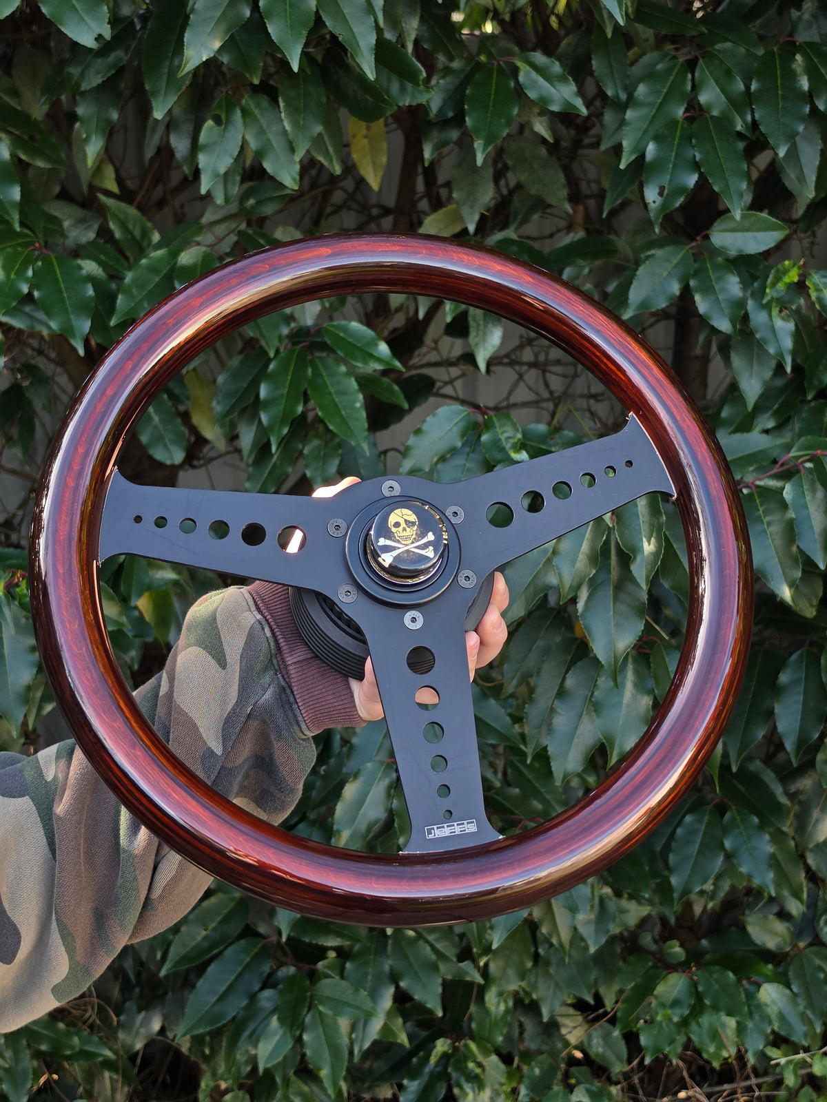 Jarrah/Black Triple Six 363mm