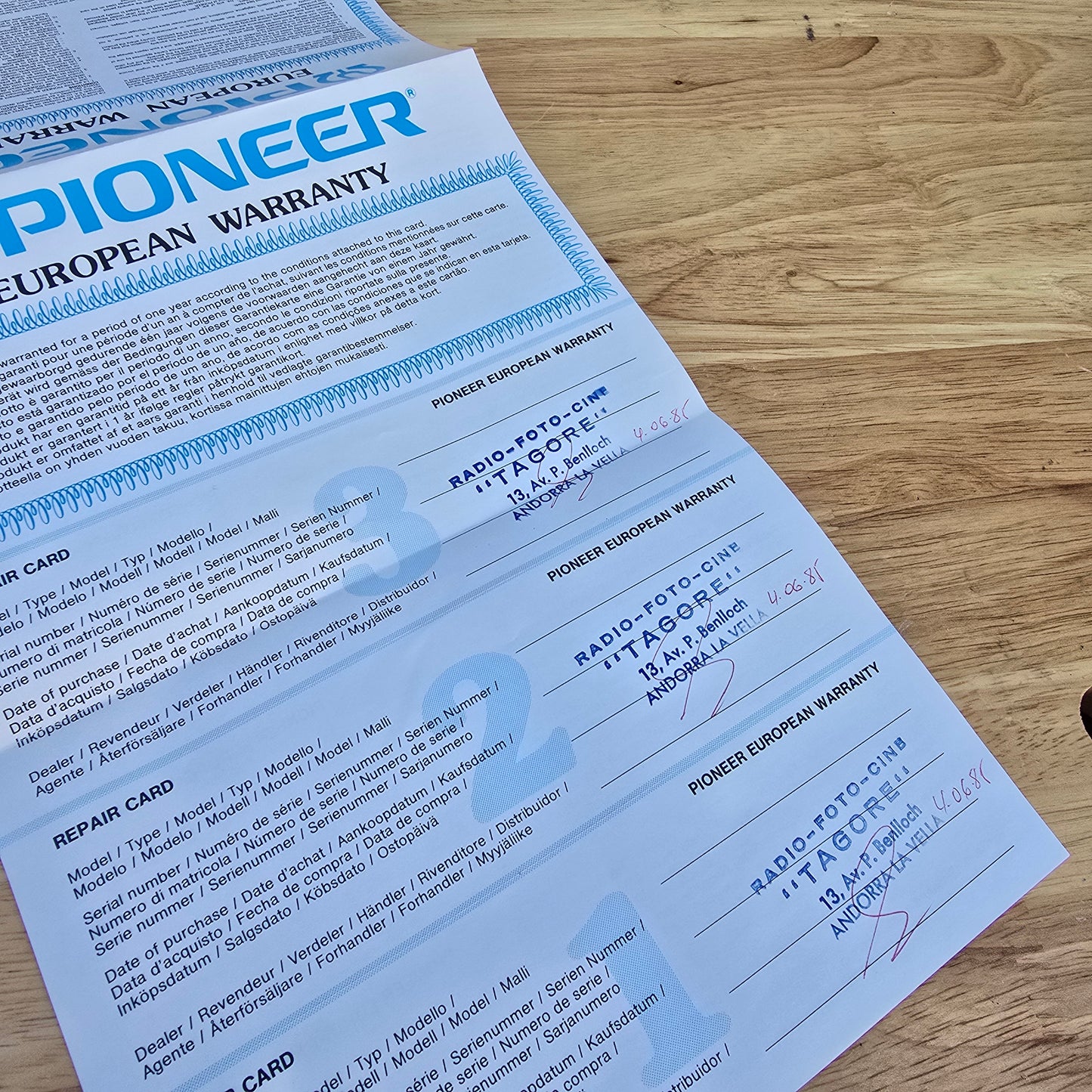 Pioneer KE8300 NOS cassette deck