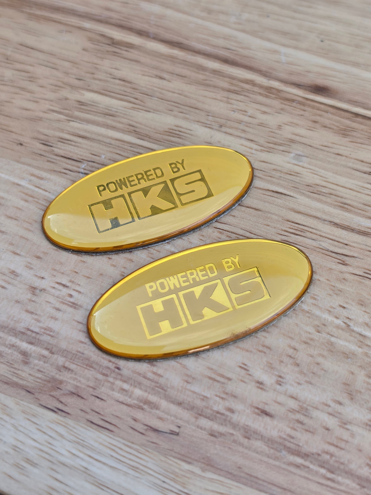 Powered by HKS Gel Decals
