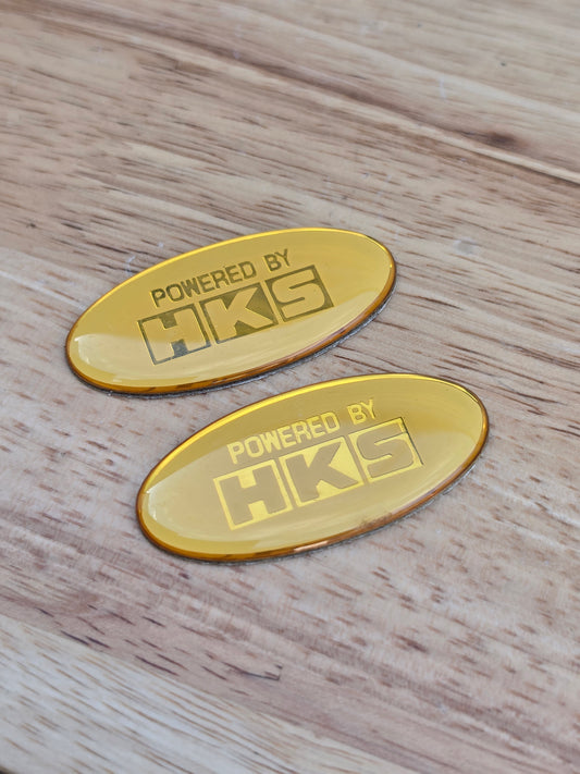 Powered by HKS Gel Decals