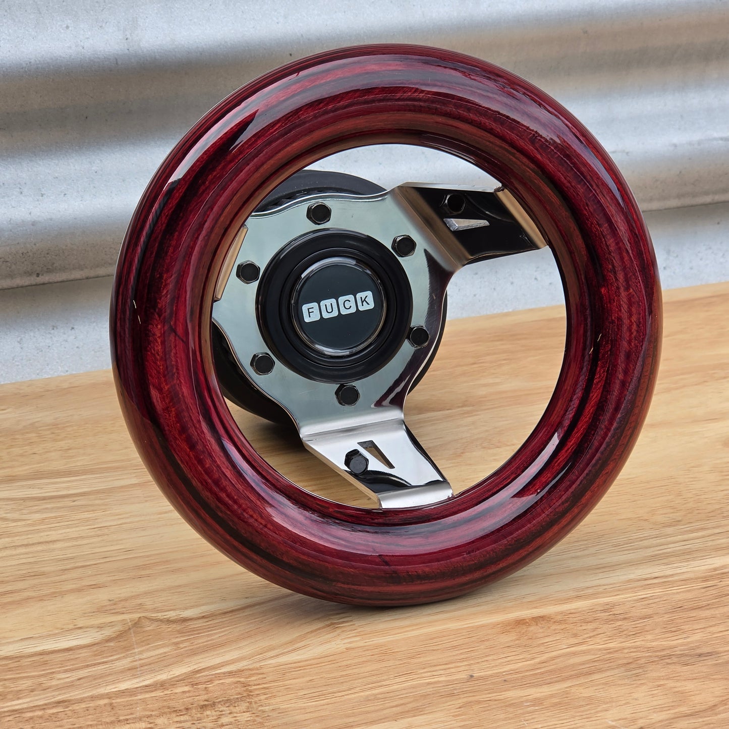 Made to order Cherry 184mm 🅵🆄🅲🅺 handle + horn combo