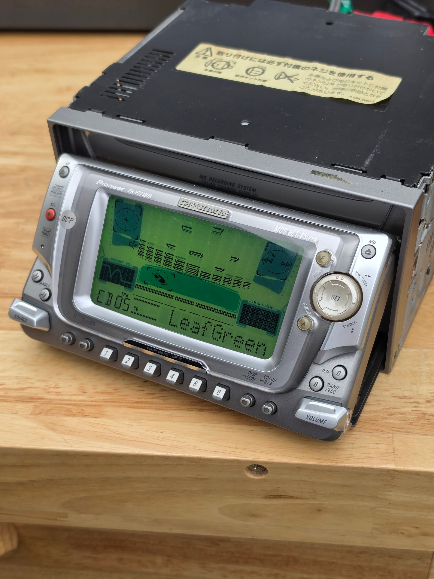 Carrozzeria FH-P77MDR CD MD + Bluetooth