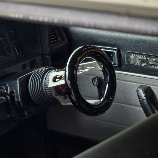 Black Japan Brushed Burner 184mm