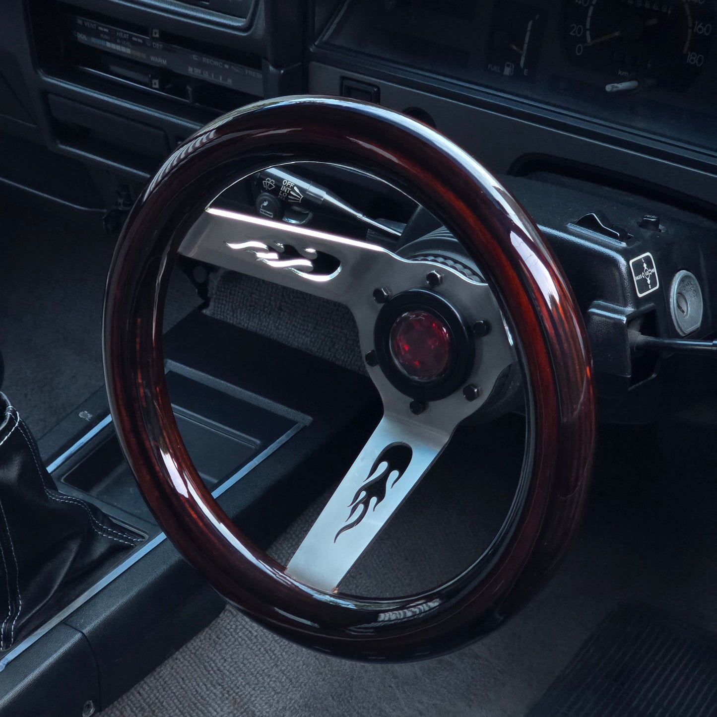 Jarrah Brushed Burner 280mm